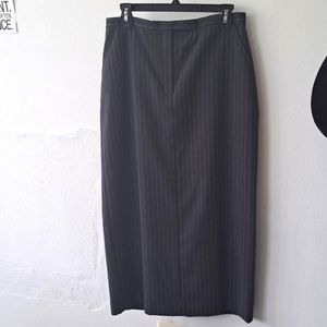 Vintage pinstripe skirt